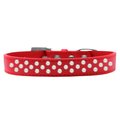 Unconditional Love Sprinkles Pearls Dog CollarRed Size 20 UN784116